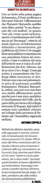 Il Fatto su Mattarella